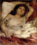 Pierre Renoir Reclining Semi-nude oil painting